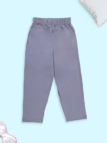 Image of KiddoPanti Boys Solid Pyjama Pant | 100% Soft Cotton Single Jersey | Comfortable Fit with Elastic Waistband & Single Front Pocket | Kids Joggers Track Pant