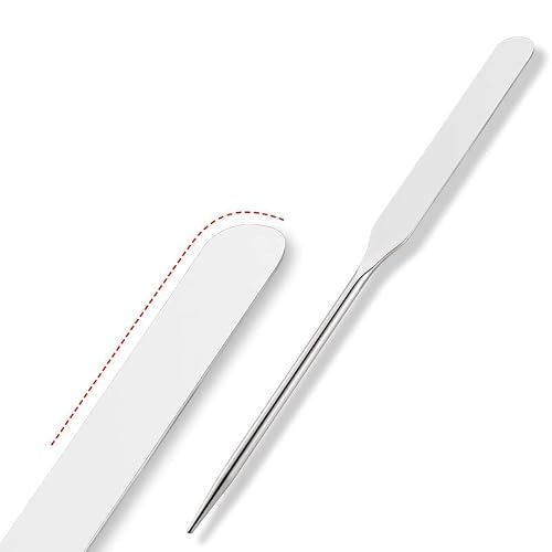Picasso Spatula Makeup Korean, Korean Picasso Makeup Spatula,Stainless Steel Makeup Spatula and Palette Set Korean Picasso Makeup Spatula, Professional Facial Cosmetic Makeup Tool (1 set)