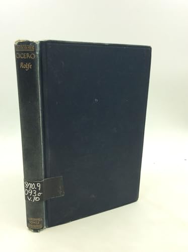 CICERO AND HIS INFLUENCE. [Unknown] B01N9CKITN Book Cover
