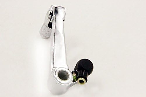 AfterMokit Replacement Aluminum Gear Shift Lever with 0.47 inch Mounting Hole for Suzuki Hayabusa GSX1300R 1999-2012 GSX1300RZ 1999-2007 GSX1300RA 2013-2017 SV650 MODEL K4/K5/K6/K7 2003-2009 Chrome