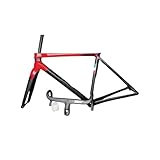 Design chiave: presenta un passaggio cavi completamente interno, mantenendo i cavi in ​​ordine for l'uso su bici da strada.