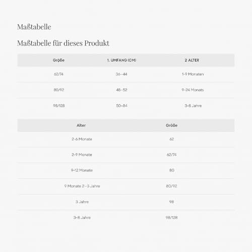 Dilling Balaclavas Grey 62/74 100% Bio-Merinowolle Premium Kleider Baby Kleidung Winter laufbekleidung