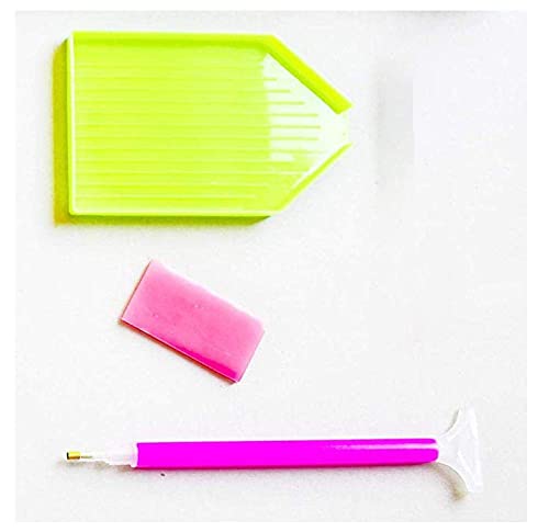 KASTWAVE DIY 5D Diamond Painting Kit, Dubai Modern City Night View by Number Kits, Mosaic Embroidery Rhinestone Picture Crystal Diamond Embroidery Painting Cross Stitch for Home Decor (30cm * 40cm)