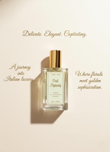 Image of Oud Dynasty Eau de Parfum | Luxury Long Lasting Oud & Amber Perfume with Lavender, Cinnamon & Musk | Unisex Oriental Woody EDP, 25ml