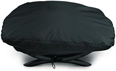 DcYourHome Grill Cover - 7110 - Black - (Fits Q1000 Series, Weber Q 100, Q 120, Q 1000, Q 1200, Baby q models,Weber Q1400 electric grill,)