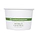 Compostable Paper Bowls by World Centric, 100% Compostable, 8 oz, (Pack of 1000)