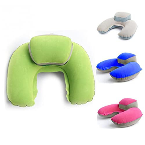 Almohada Inflable para Viaje 35x26 cm Gris miniatura 7