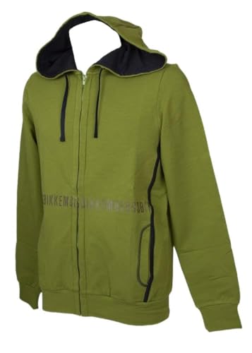 Sweat ouvert avec zip Bikkembergs fini les coups de froid en hoodie