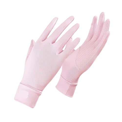 Guantes de seda de hielo para mujer ideales para conducir y pasear bajo el sol