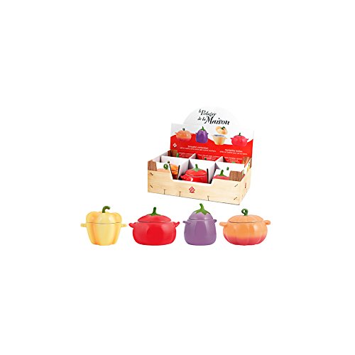 Home Contenitore, Ceramica, Multicolore