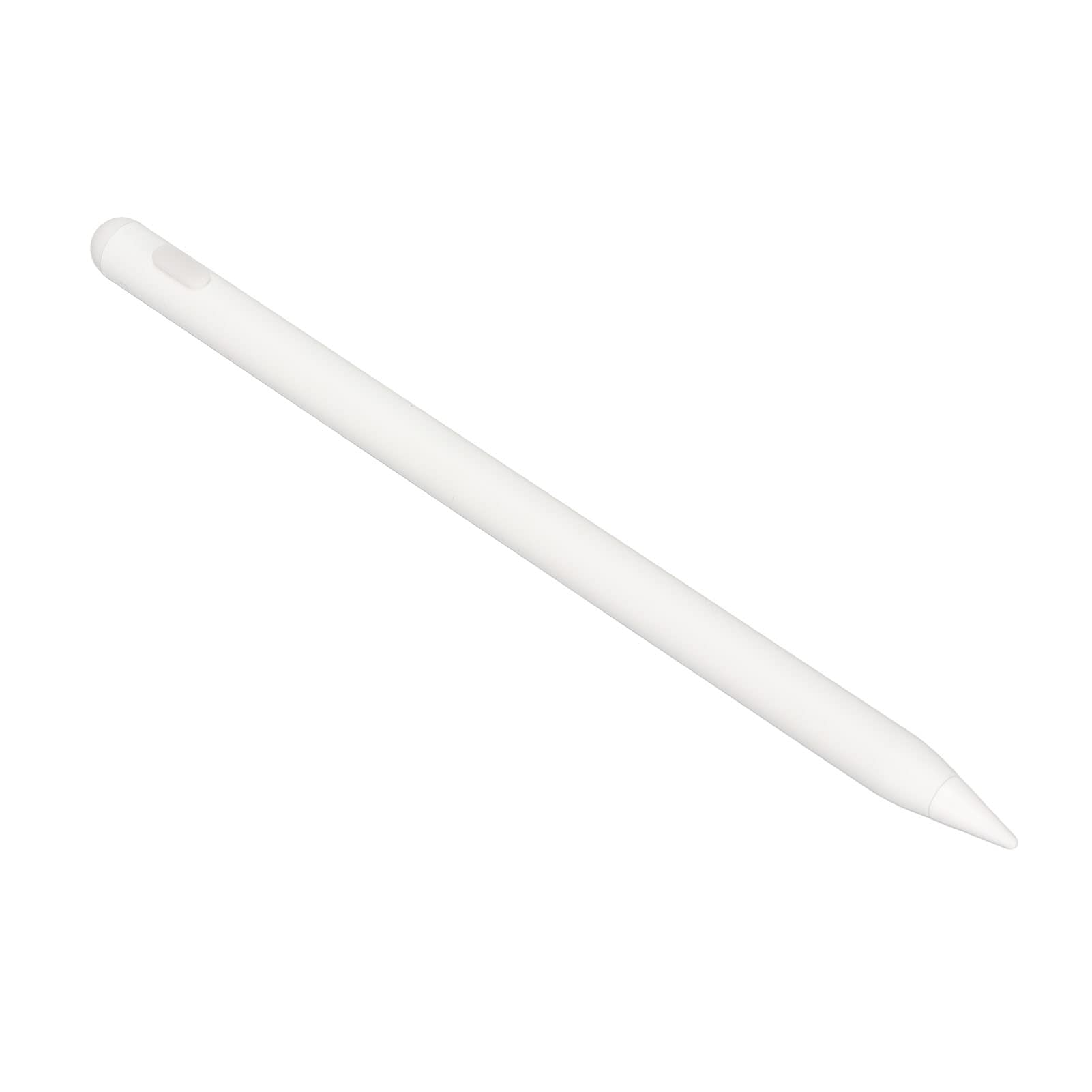 Stylus Pen Dibujo de Presión de Inclinación Confiable para Tableta iOS, Blanco, Tiempo de Uso Portátil de 9 Horas, para Usuarios de Tabletas iOS
