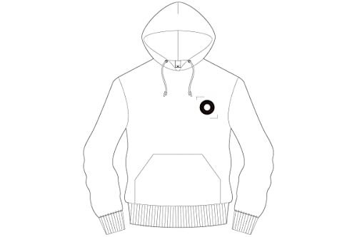 新日本プロレスリング パーカー プルオーバー YOH Drop the Needle on the Vinyl record M 4035058373 ホワイト