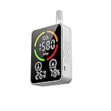 temperatursensor pc anschließen Leicht zu tragen: Leichtes Design und geringe Größe sind leicht zu transportieren und können direkt durch Einstecken des USB-Kabels verwendet werden. Kann überall platziert werden: Schulen, Büros, Bars und Restaurants, Wohnungen, Autos usw.