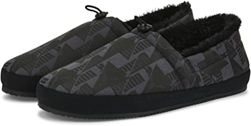 PUMA PUMA Men's Tuff Mocc Slipper, Castlerock Black, 8