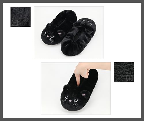 DICUIRD Womens Slipper Socks Low Cut Comfy&Warm Animal Non-skid Bedroom Slippers3