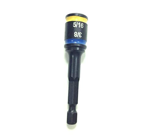 Malco 5/16 & 3/8 X 2-5/8" Dual Sided Hex Driver~ Cleanable, Reversible, Magnetic. Easy To Clean- Mshlc1 #TOP2