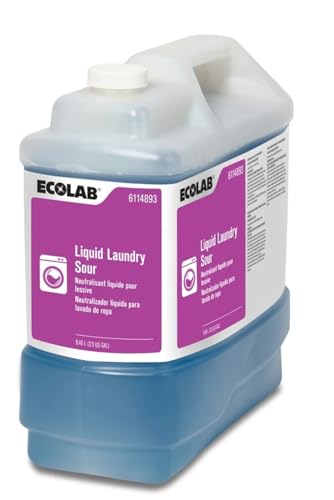 Ecolab Liquid Laundry Sour, 2.5 Gallon, #6114893