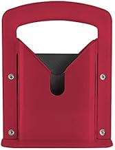 Bagel Slicer, Plastic and Stainless Steel Bagel Precision Slicer, Bread Knife, Cutter,Kitchen Gift and Household Bread Slice Gadget (Red)