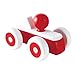 Hape Rolling Roadster Kid's Toy Car in Red