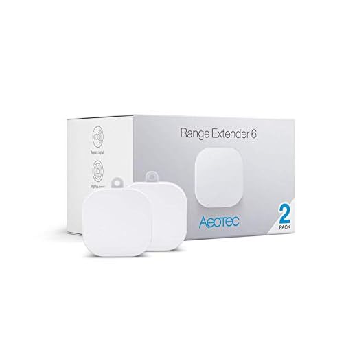 Aeotec Range Extender 6, Zwave Extender, Z-Wave Plus Repeater, 2 Pack