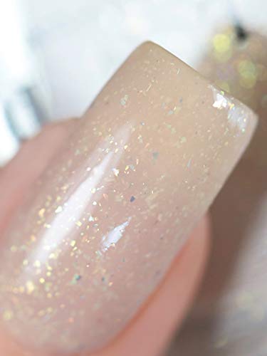 Image of ILNP Poised - Cream Shimmer Sheer Jelly Nail Polish