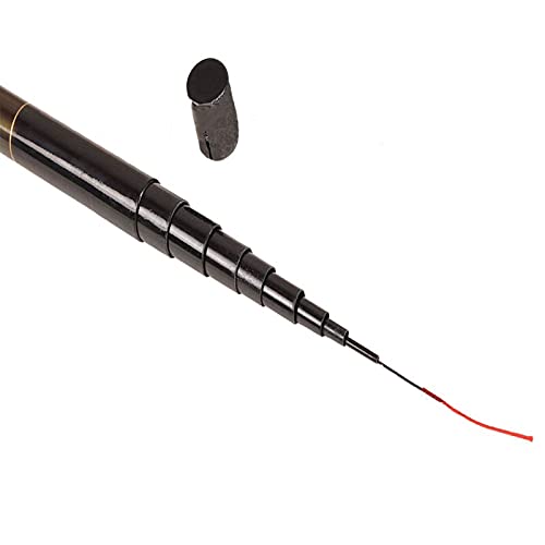 Canne A Peche Au Coup 2. 7M-7.2M Forte canne à pêche portable de fibre de verre haute qualité Tige de pêche de la carpe télescopique de haute qualité pour la pêche de la carpe Cannes à PêChe à Main