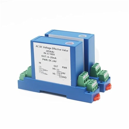 Transmetteur de tension alternative et continue JXDA4U capteur entrée 75mV 1000V