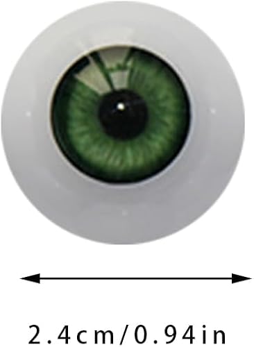 Miniatura 2 de RCFINE Globos oculares falsos de plástico para Halloween, accesorios espeluznantes para suministros de disfraces, decoración de fiesta de Halloween