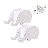 Fácil de instalar: el soporte para teléfono elefante está compuesto de componentes simples que son fáciles de montar, desmontables, livianos y fáciles de transportar.