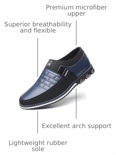 Image of COSIDRAM Mens Casual Shoes Dress Sneakers Loafers Comfort Walking Shoes