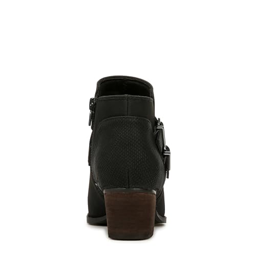 Life Stride Womens Blaire Block Heel Ankle Bootie Black 8 W3