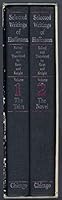 SELECTED WRITINGS OF HOFFMAN: VOLUME ONE: THE TALES. VOLUME TWO: THE NOVEL. B001JA4FMO Book Cover