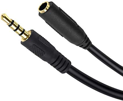 Cable divisor 3.5mm TRRS macho a 5 hembras 1m miniatura 2
