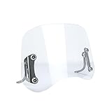 Side Covers Panels Fairing Mopeds Windshield Motorcycle Scooter Windscreen Wind Deflector Anti-Scratch Screen/Black/Yellow Universal