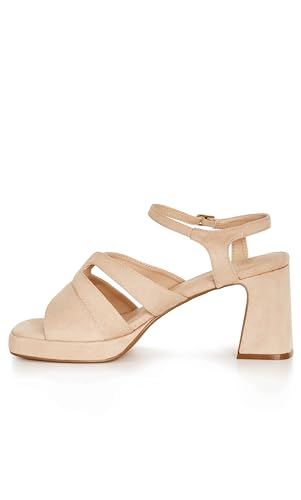 City Chic Women's Platform-Wide FIT Heel Coco4