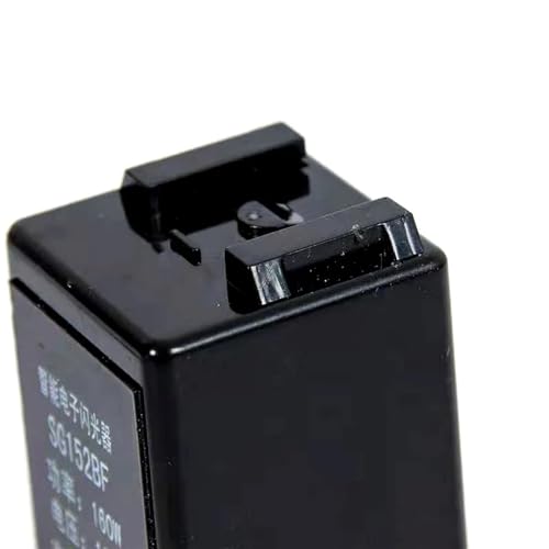 Relé LED de 12V de 3 pines indicador intermitente coche motocicleta negro 3