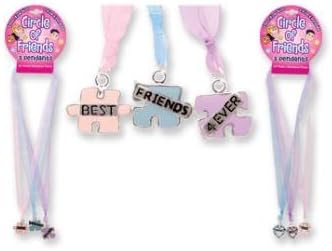 Circle of Best Friends Forever Friendship Necklaces