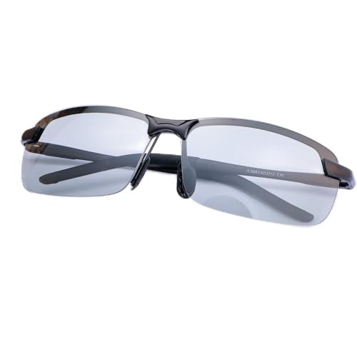 Image of YIMI Men's Semi-Rimless Sunglasses (Pack of 1)