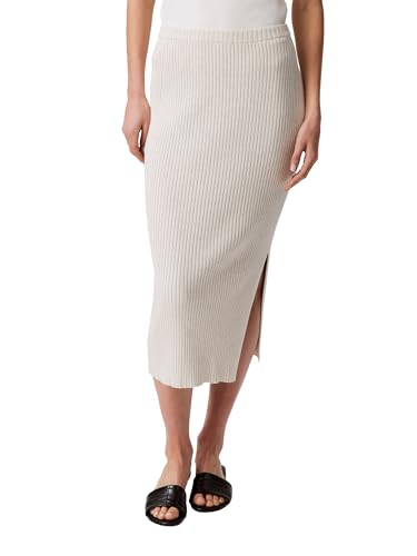 Calvin Klein Women's Cotton Rib Midi Skirt