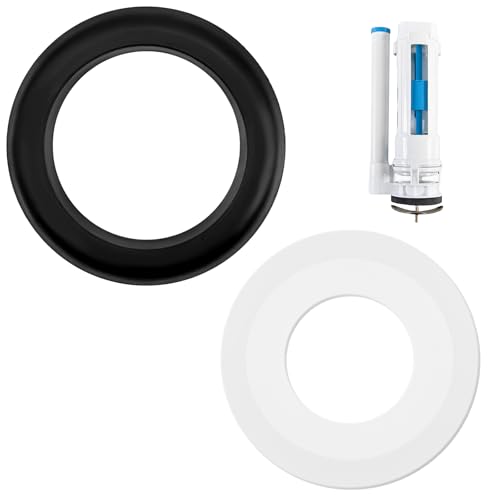 2 Pièces Joints Réservoir pour Geberit Joint en caoutchouc Set De Joints Pour Bassin Tube de Rinçage et Cloche de Levage Ensemble remplacement Compatible...