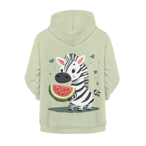 Image of Unisex Zipper Sweatshirt Boys Girls Hooded with 2 Pocket Pullover Hoodies for 6-16Y Kids