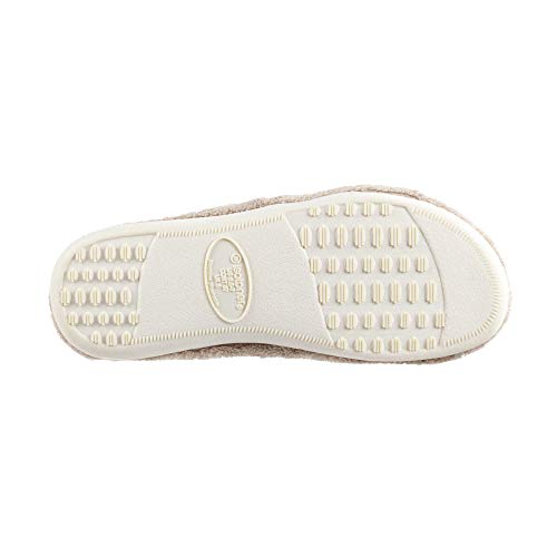 Image of isotoner Women's Signature X-Slide Slipper, Satin Trim with Memory Foam
