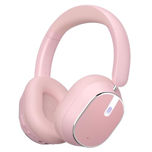 Active Noise Cancelling Bluetooth Headphones, Over Ear Wireless Headphones