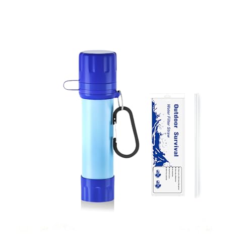 Portable Mini Water Filter Straws for Survival