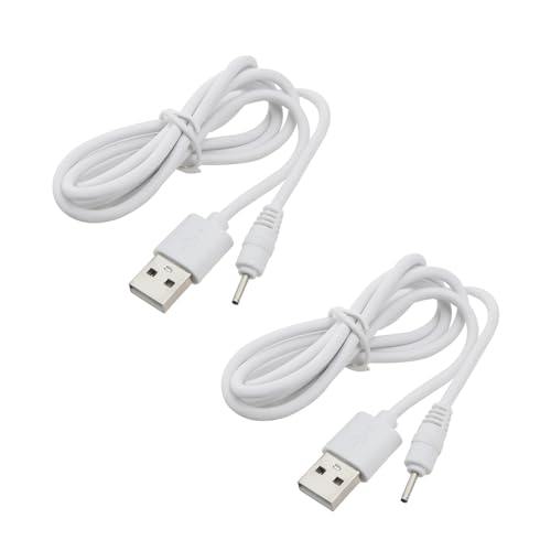 eMagTech 2 Piezas Cable de Carga USB DC Compatible con Huion P80/GT-P80/PF150/Q11K V1/UGEE M708/2150...