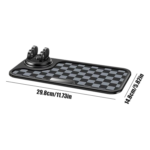 Accesorio de vehículo multifunción lavable y alfombrilla adhesiva para salpicaderos 2