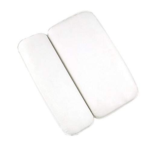 YLFW Bathroom Pillow, Non-slip 7 Large Suction Cups, Waterproof Home Bath Pillow Spa, Bathtub Pillow Featuring Total Support For Head, Neck And Back