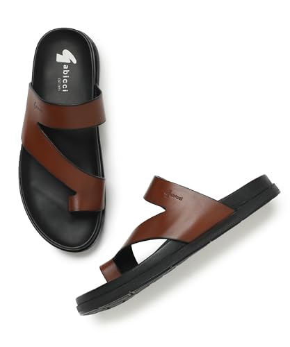 Image of Gabicci Men's Bat Mobile 2.0 Toe Loop Casual Sandals - Slip-On Open Toe Flats with Cushioned Footbed (Size 40-45)