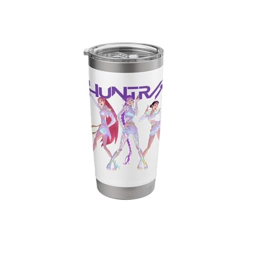 KPop Demon Hunters HUNTR/X Officially Licensed Stainless Steel Insulated Tumbler