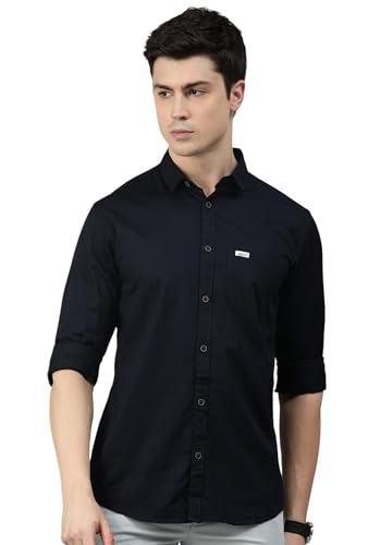 Majestic Man Men Classic Slim Fit Pure Cotton Casual Shirt